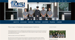 Desktop Screenshot of parkingmgmtservices.com